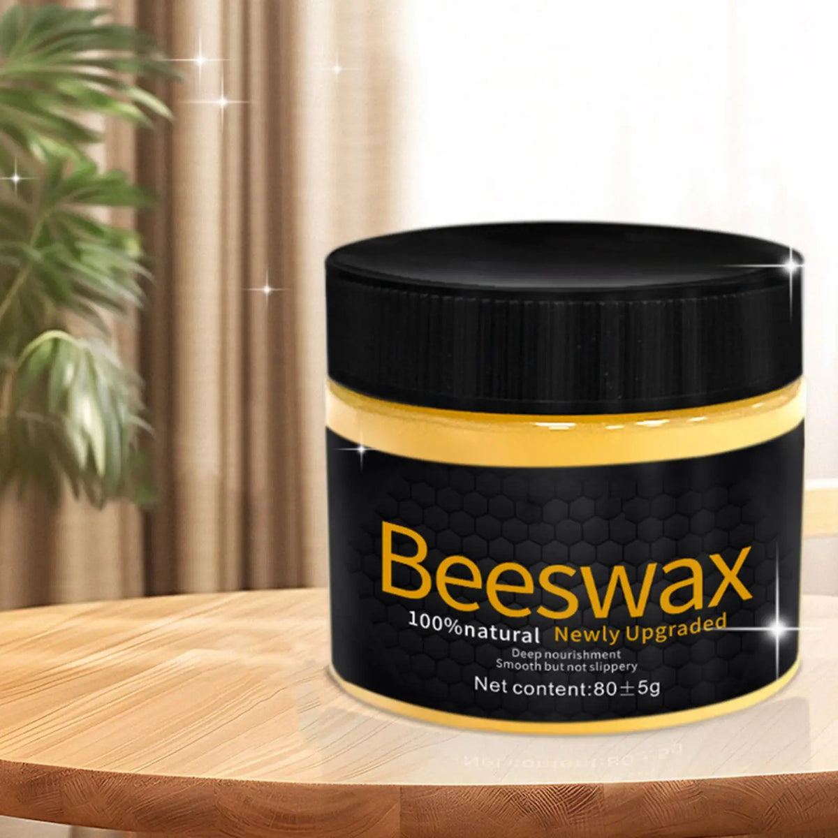 85ml Wood Floor Wax Wood Beeswax Furniture Wax For Covering Scratches Deep Nourishment Wood Furniture Maintenance Polishing Wax Vue