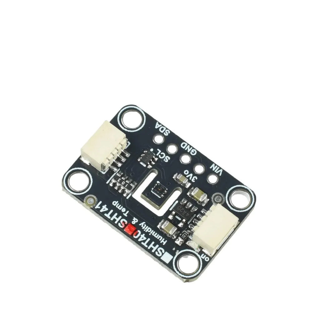 SHT41/SHT45 Temperature Humidity Sensor Module -40℃-125℃/0%-100% RH High Precision ±0.1℃/±0.2℃ Digital Hygrometer Thermometer Vue