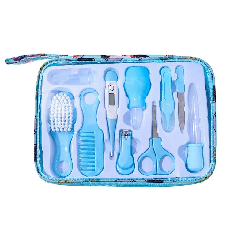 vvocci 10 Piece Baby Care & Brush Gift Box Nail clipper set Cleaning Set - Newborn Nail Clipper Set Safe Comb Vue