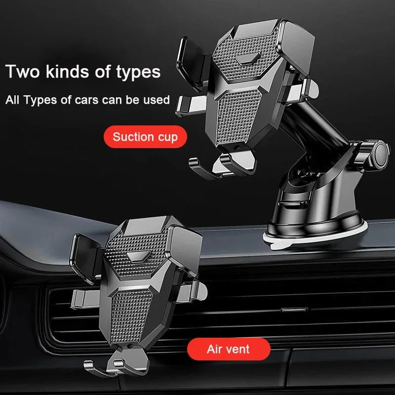 2025 NEW Universal Sucker Car Phone Holder 360° Windshield Car Dashboard Mobile Cell Support Bracket for iPhone Samsung Xiaomi Vue