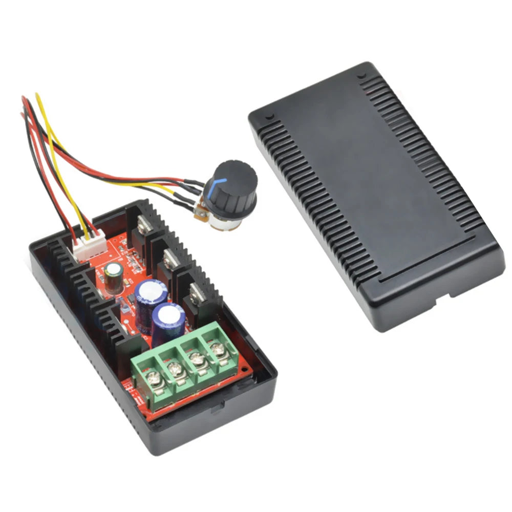 2000W 40A 9-50V Adjustable PWM DC Motor Speed Controller HHO RC Car Fan Speed Regulator Vue