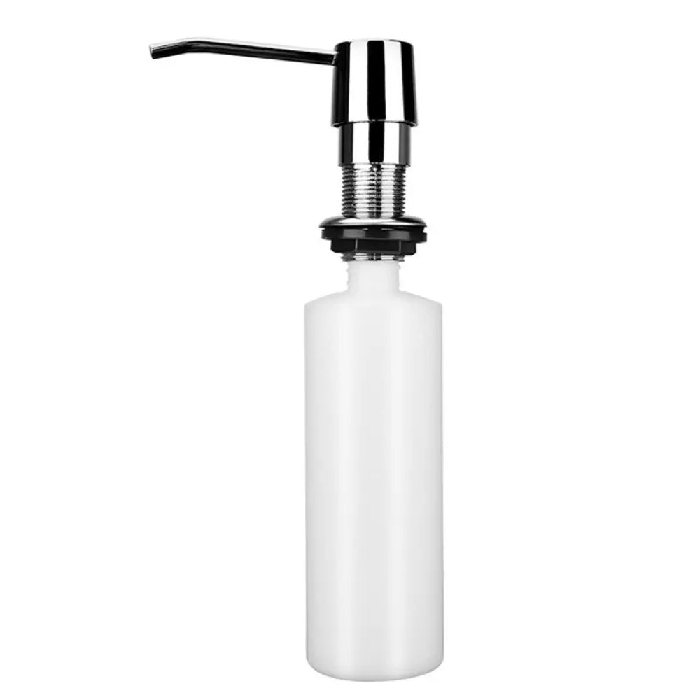 Brushed Nickel Sink Soap Dispenser Built-in Design 360° Free Rotation Built-in Soap Dispenser Acid-resistant Alkali-resistant Vue soap dispenser