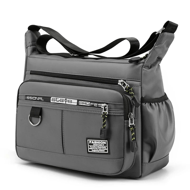 Men's Business Single-shoulder Bag Suitable Trips Work Made Nylon