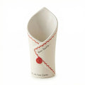 Creative design ceramic vase, romantic envelope vase, high aesthetic value, ins-style home decor, home use flower arrangement Vue A1 20cm