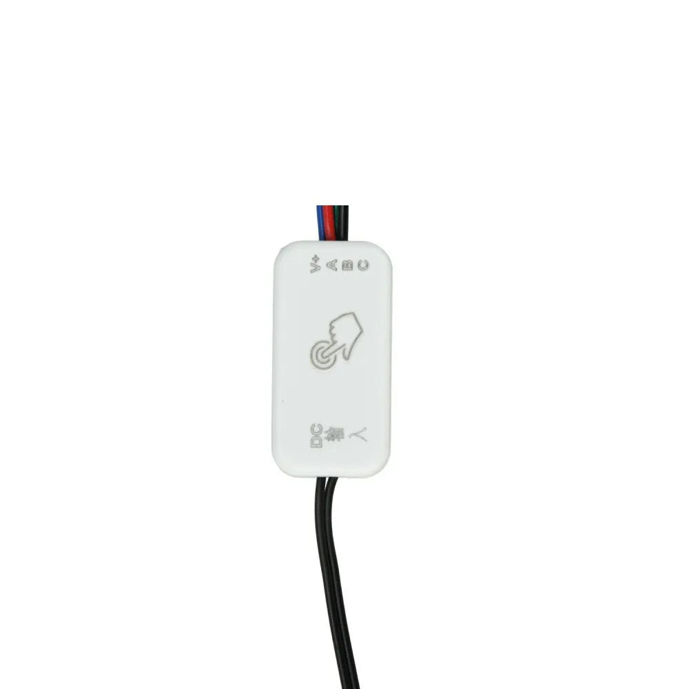 DC5-24V RGB Touch Sensor Controller 3A Max Load LED Strip Full Color Dimmer Touch Switch 7 Colors Cycle Brightness Adjustable Vue