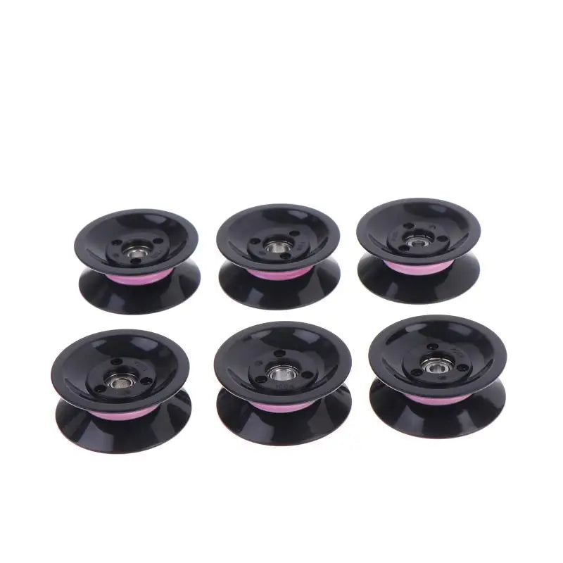 2Pcs 1004 U-Groove & V-Groove Ceramic Guide Wheel, Wire Winding Machine Pulley Combination Wire Guide Wheel Vue