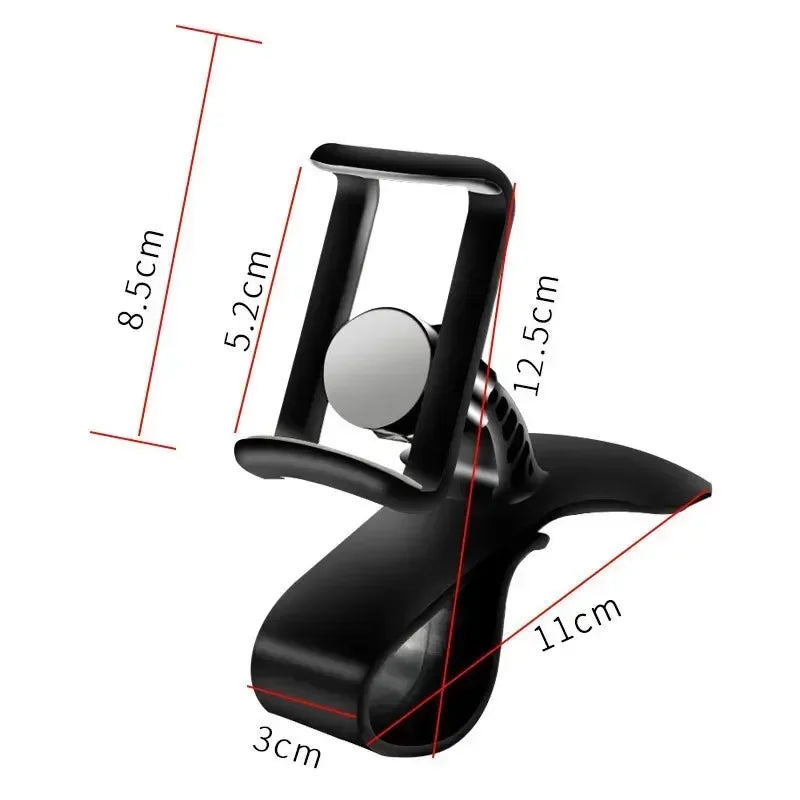 Car Phone Holder Stand Universal Dashboard Car Clip Mount GPS Bracket Car Mobile Phone Support in Car For iPhone Xiaomi Samsung Vue