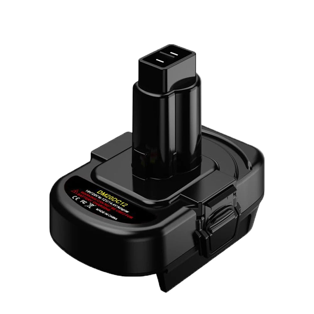 DM20DC12 Battery Adapter for DeWalt 20V for Milwaukee 18V Batteries Converting To for DeWalt 12V/14.4V Ni-CD Ni-MH Battery Tools Vue DM20DC12
