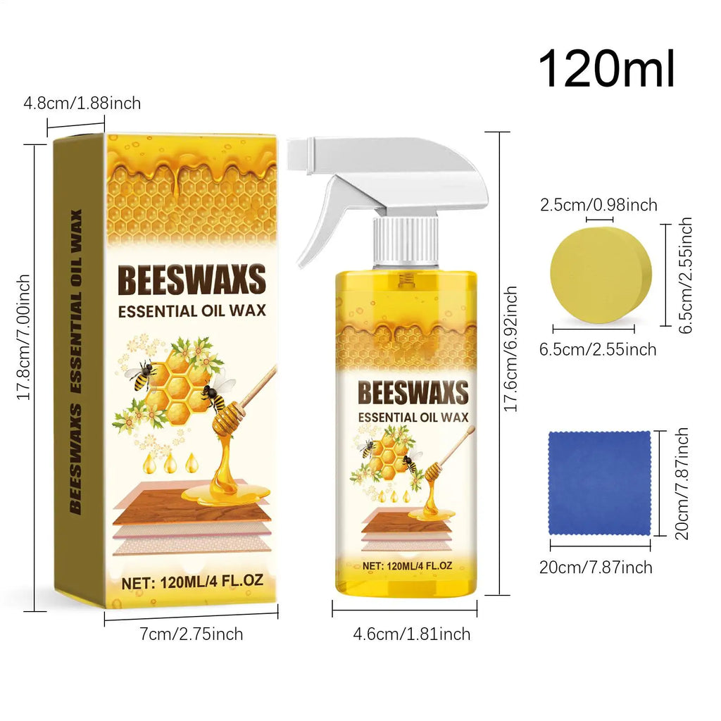 120ml Wood Finish Restorer Polishing Care Spray Multipurpose Wood Polishing Restorer Repair Brightening Agent for Furniture Care Vue