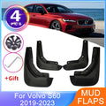4PCS Car Mudguards For Volvo S60 2019 2020 2021 2022 2023 Mud Flaps Splash Guards Front Rear Fenders Wheel Protector Accessories Vue Default Title