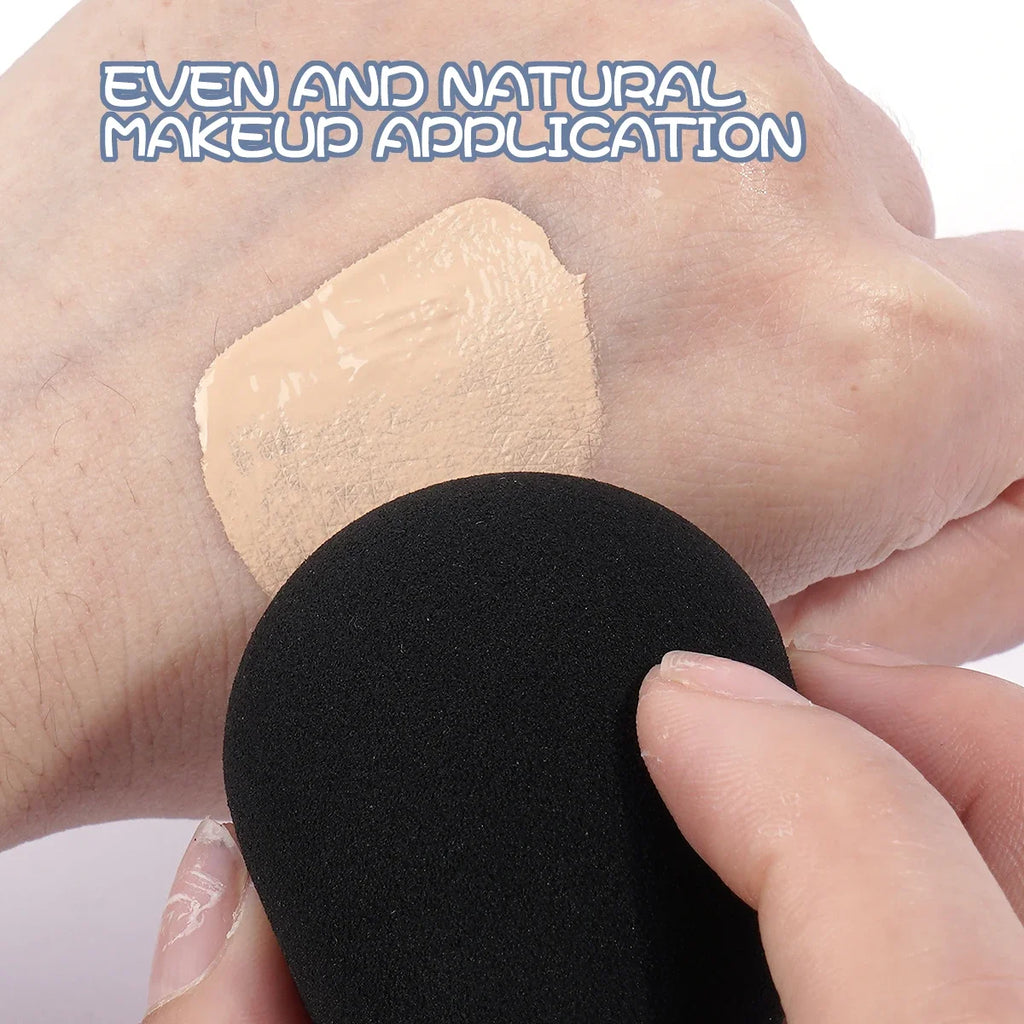12pcs Makeup Puff Kit Blending Sponge Triangle Powder Puff Finger Air Puff For Flawless Make Up Beauty Tool Facial Tool Vue