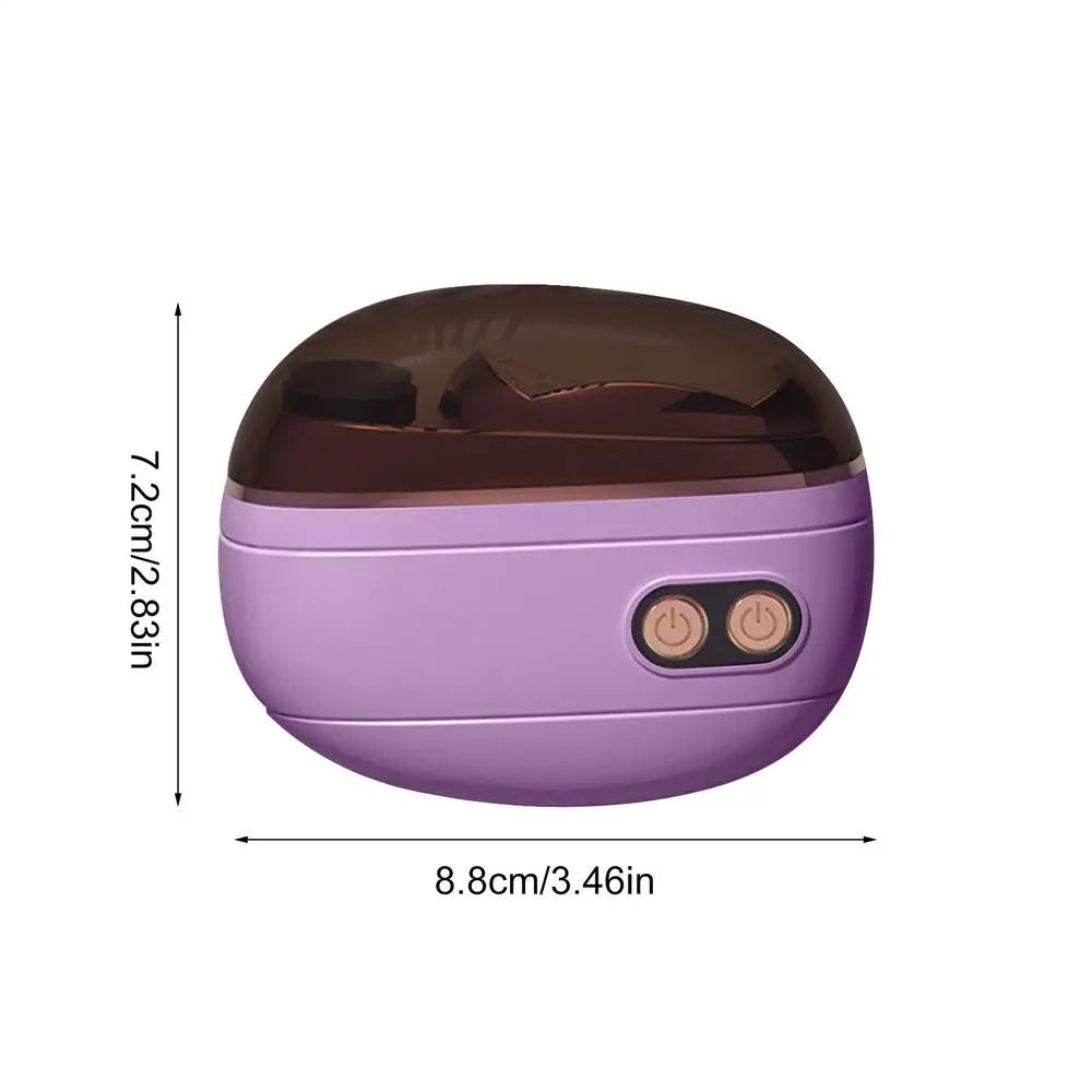 Electric Nail Trimmer with LED Light 2-Speed Automatic 4 In1 Automatic Nail Clipper for Seniors Elderly Women Adults Kids Vue Purple