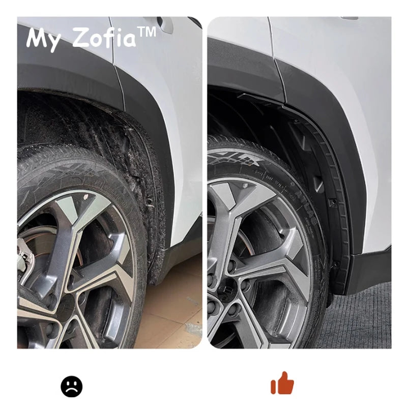For Geely Starray Atlas 2024 2025 Car ABS Car Mud Flaps Splash Guard Mudguards MudFlaps Front Rear Wheel Fender Auto Accessories Vue