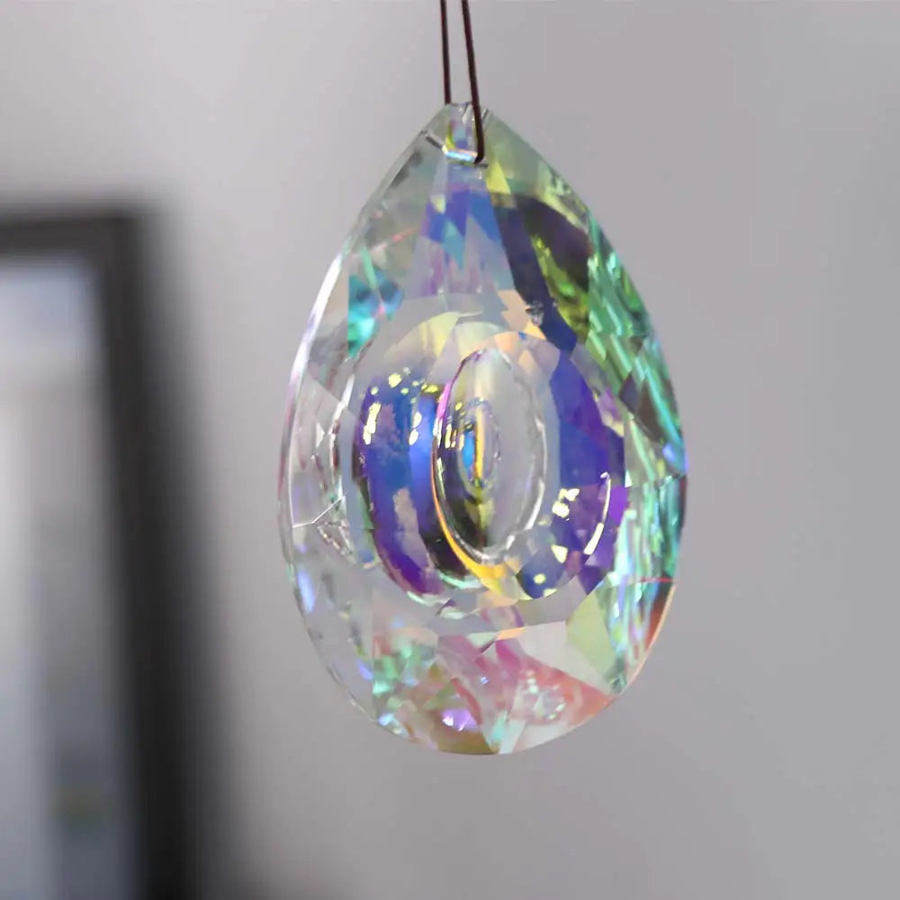 Creative Window Decor Garden Prism Hanging Home Decor Rainbow Makers Sun Catcher Car Pendant Delicate Gift Crystal Pendant Vue