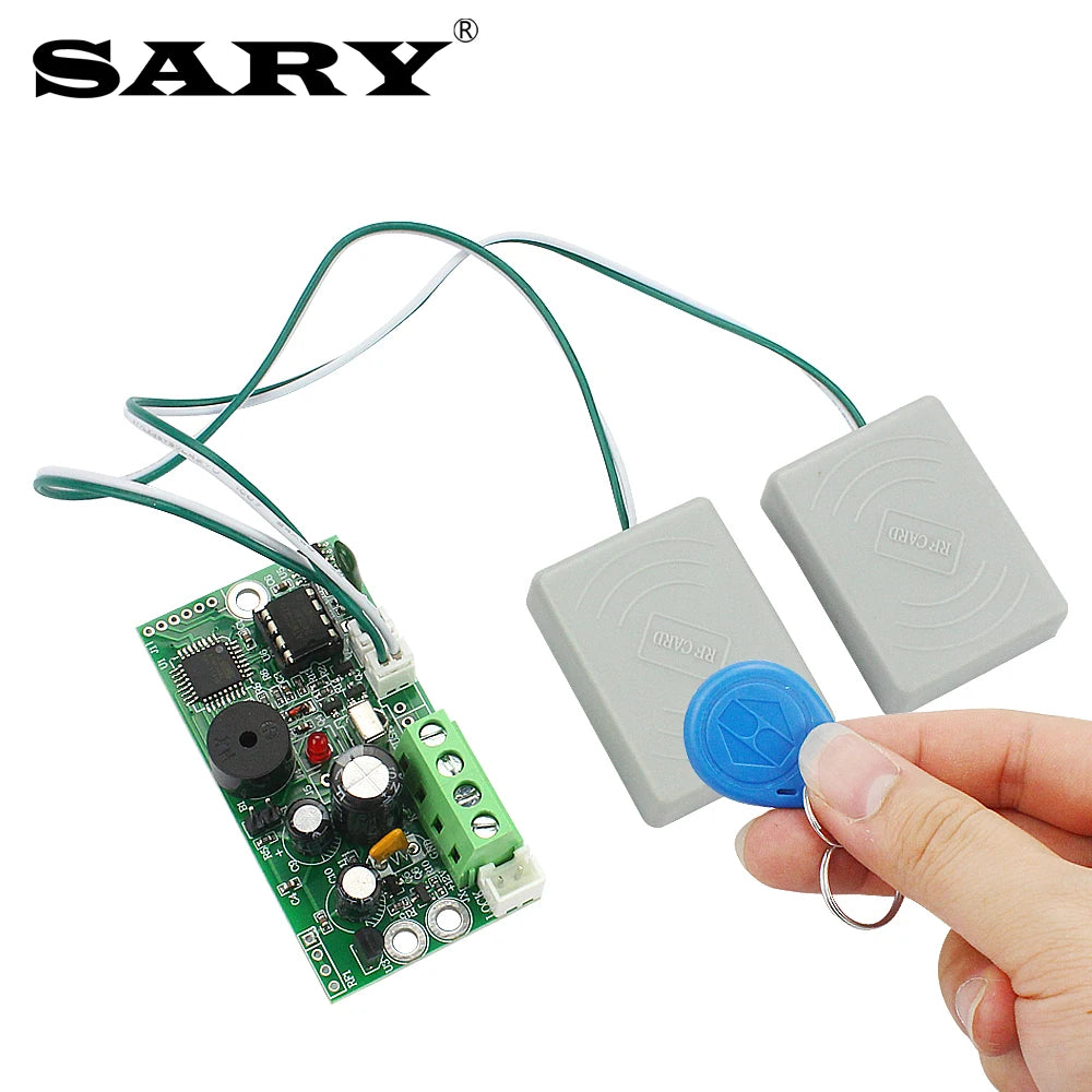 RFID embedded induction control board electric lock control module EMID 125KHz label card access control controller DC12V output Vue