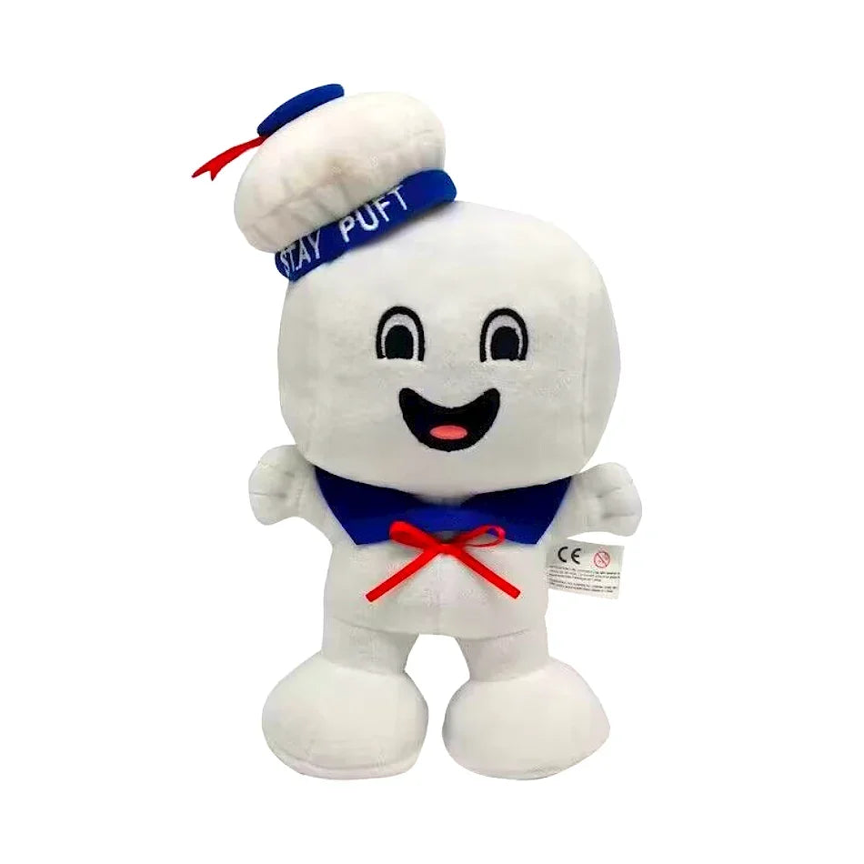 20CM 2pcs Marshmallow Man Slimer stuffed Vintage Ghostbusters 3 Stay Puft Plush Bank Sailor stuffed Plush Toy Doll Xmas Gifts Vue