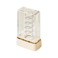 Case Multifunctional Soap Foaming Box Eco-Friendly Portable Soap Dispenser Drain Water Spring-Loaded No-wash Soap Foamer Kitchen Vue Beige
