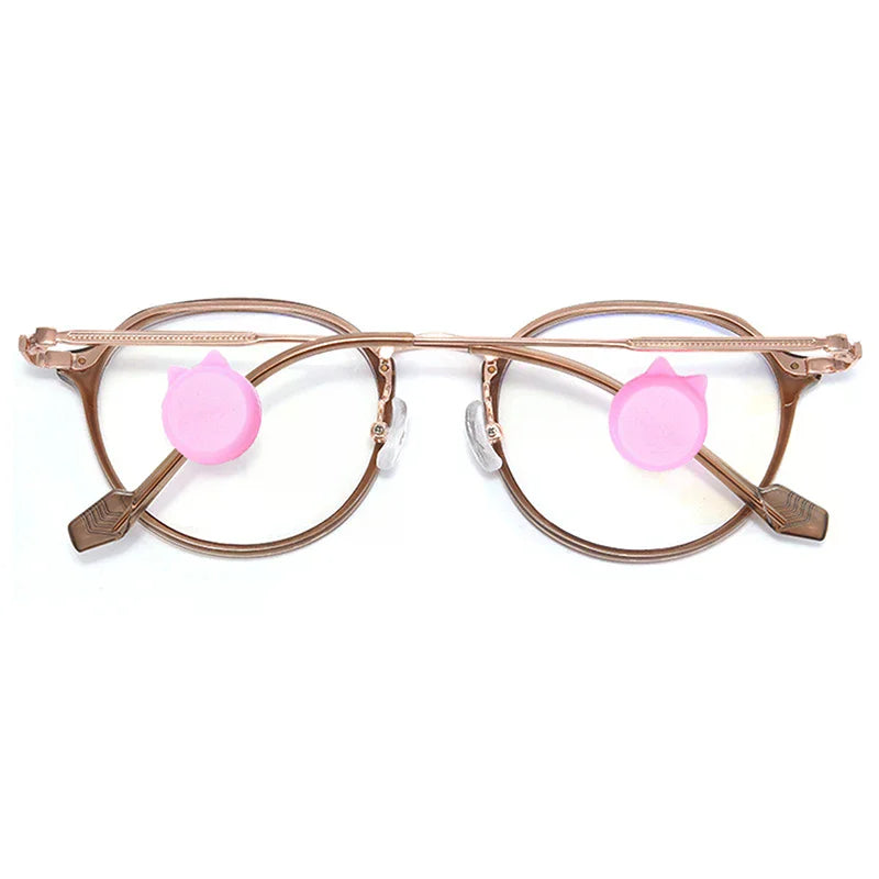 5 Pairs Silicone Glasses Ear Grip Cute Sports Eyeglasses Ear Hook Silicone Anti Slip Eyewear Temple Tips Sleeve Retainer Holder Vue