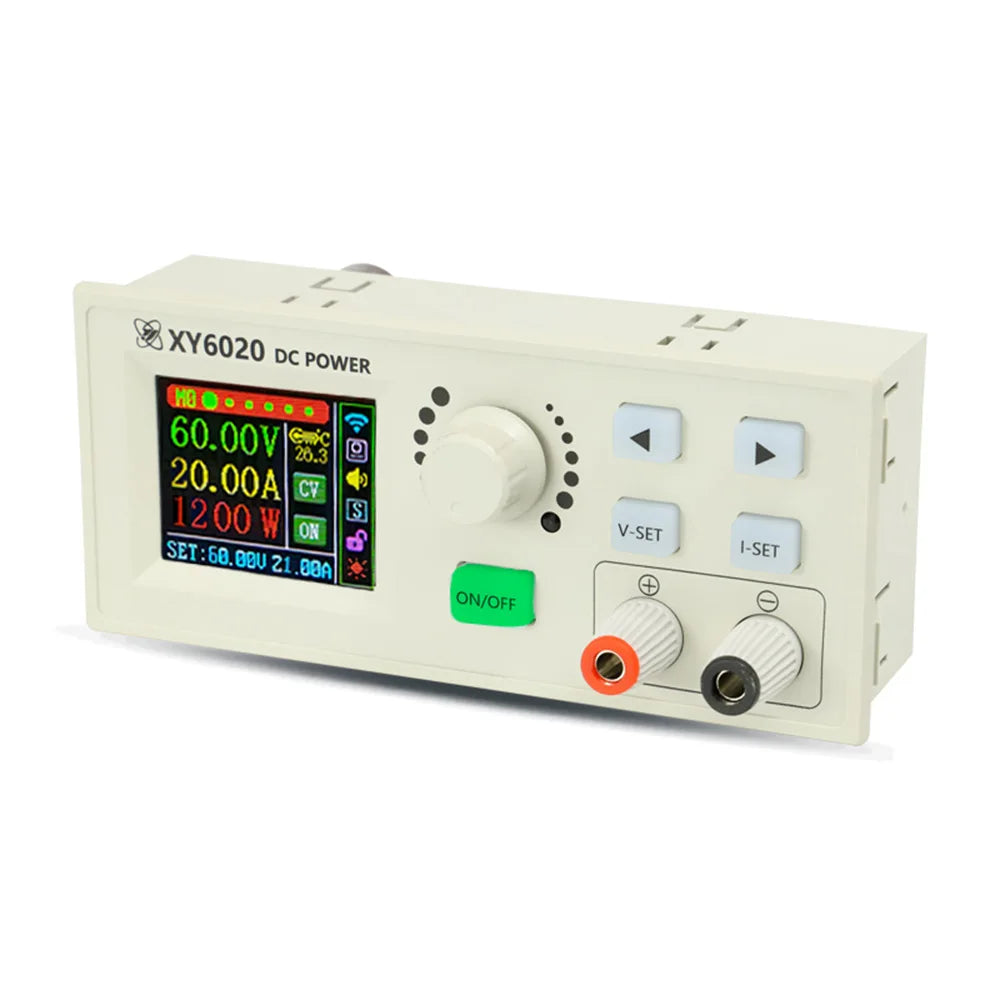 XY6020 DC-DC Buck Converter 20A 1200W CNC Adjustable DC Stabilized Constant Voltage and Current Step-down Power Supply Module Vue