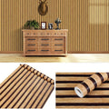Waterproof Wall Stickers 45cm Width Moisture-proof Foam Wall Stickers 10m Length Peel and Stick PVC Wall Sticker Home Decoration Vue Style 4 45cm-17.72in--10m