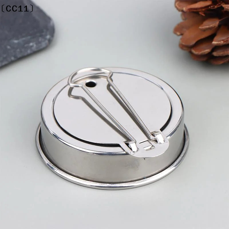 Stainless Steel Alcohol Furnace Ignition Cover Handle Anti Scalding