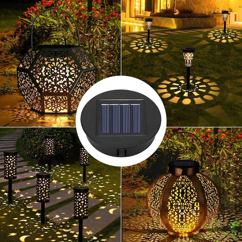 Solar Panel with LED Lantern Light Lid Solar Lights Top Replacement Part for Outdoor Hanging Lanterns DIY Table Lights Decor Vue