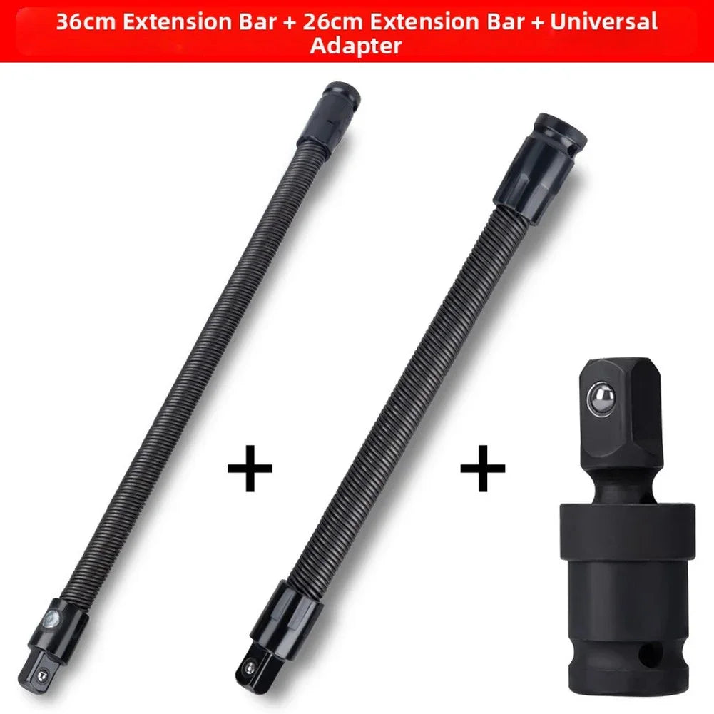 Flexible Socket Extension Bar with Air Jet Joint – 10 & 14 In Socket Extension Bar Vue 2PCS China Mainland