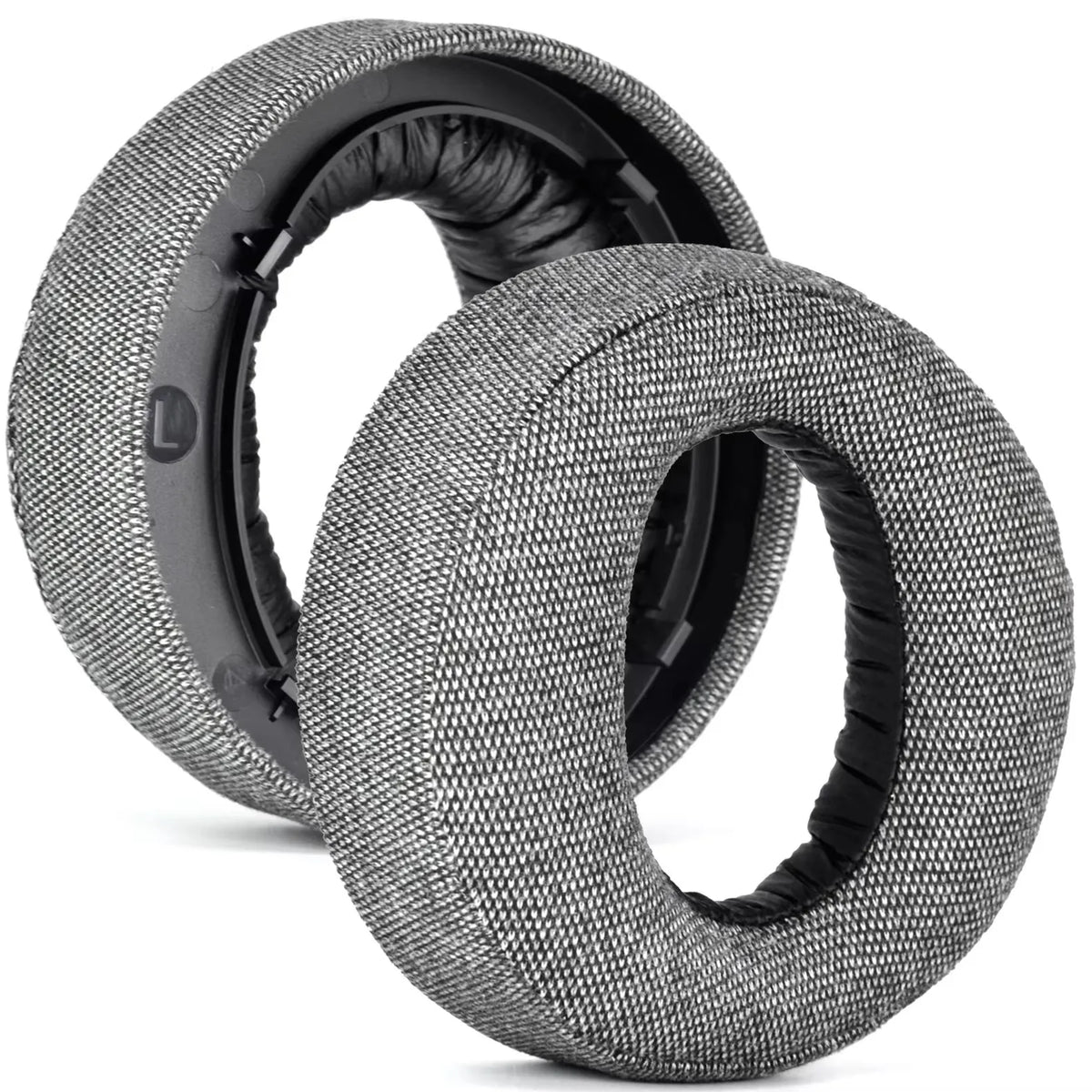 Ear Pads For PS5 PULSE 3D Headset Replacement Earpads Cushions Cover Black PS5PULSE 3D Headphones Repair Vue E--3-Fabric Grey