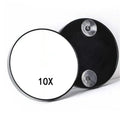 30x Magnification Mirror With Suction Cup Blackhead Magnifying Compact Remove Acne Pores Tool Bathroom Makeup Mirror Vue Black 10x