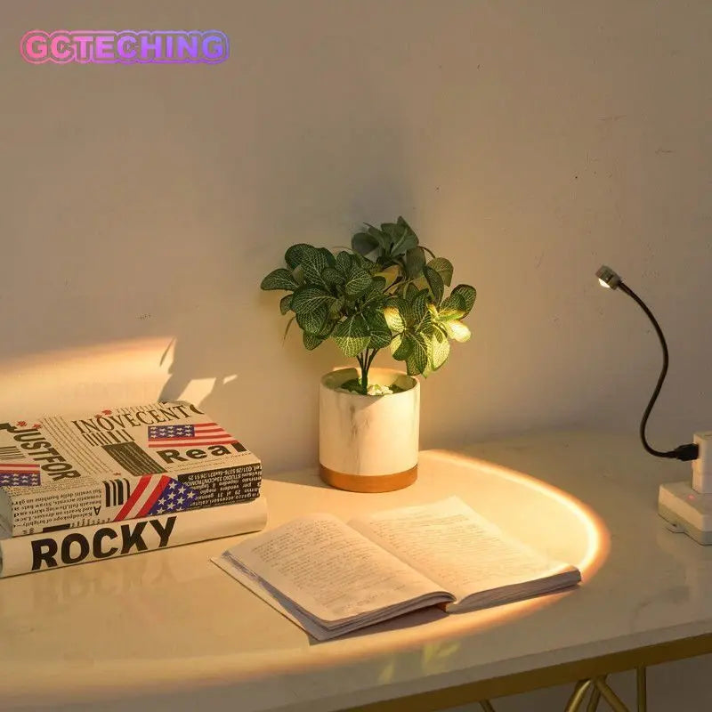 Kerokuru USB Sunset Light Lamp Self Photography Light LED Rainbow Neon Night Light Projector Photography Wall Atmosphere Light Vue