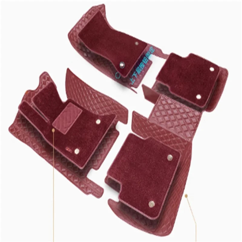 5D Custom PU Leather Floor Mats for Toyota Tundra | All Weather Custom Car Floor Mats Vue