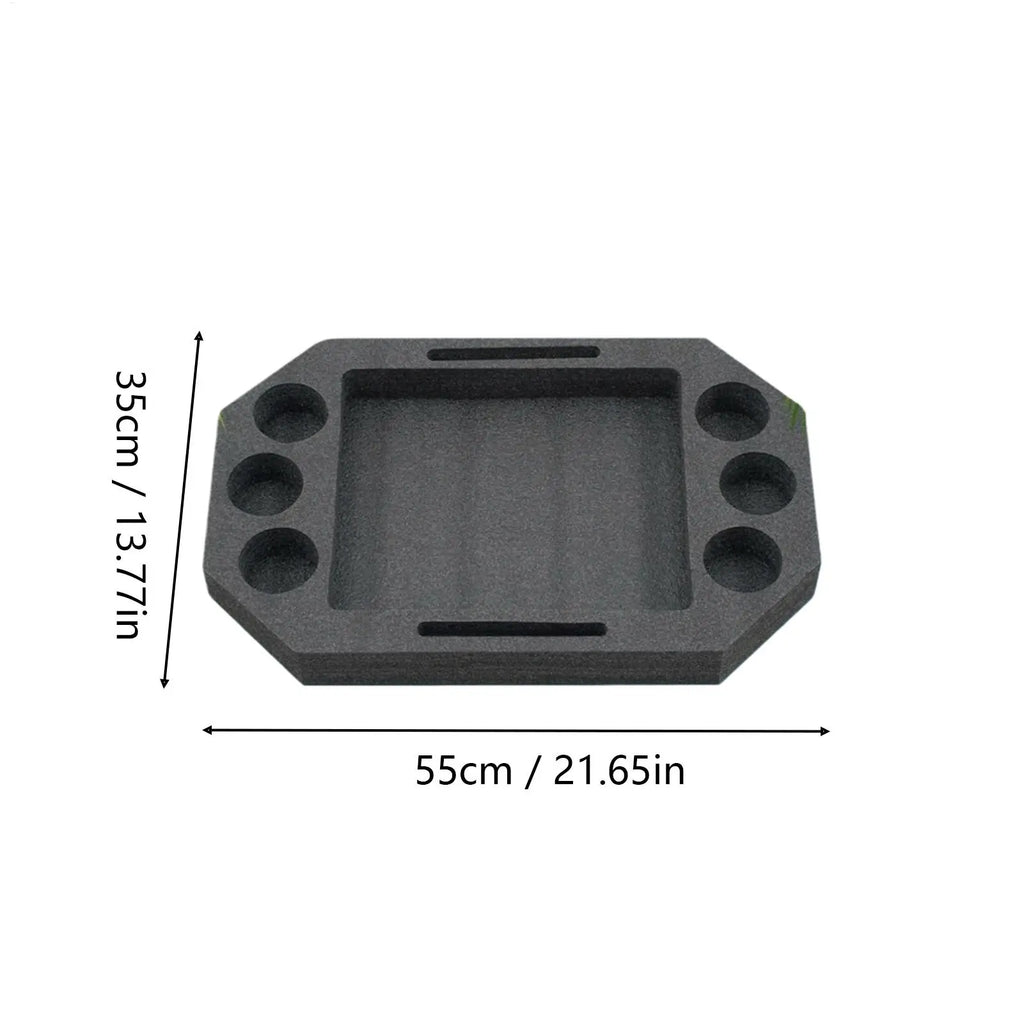 Waterproof Floating Pool Tray with Built in Dividers Large Party Board for Lake Beach River Swimming Pool Outdoor Beach Party Vue
