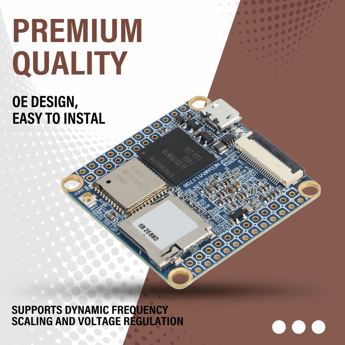 ABKW-1 Set Development Board 512Mb RAM Wifi & Bluetooth 8Gb Emmc Allwinner H3 Quad-Core Cortex-A7 Ubuntucore Vue Default Title