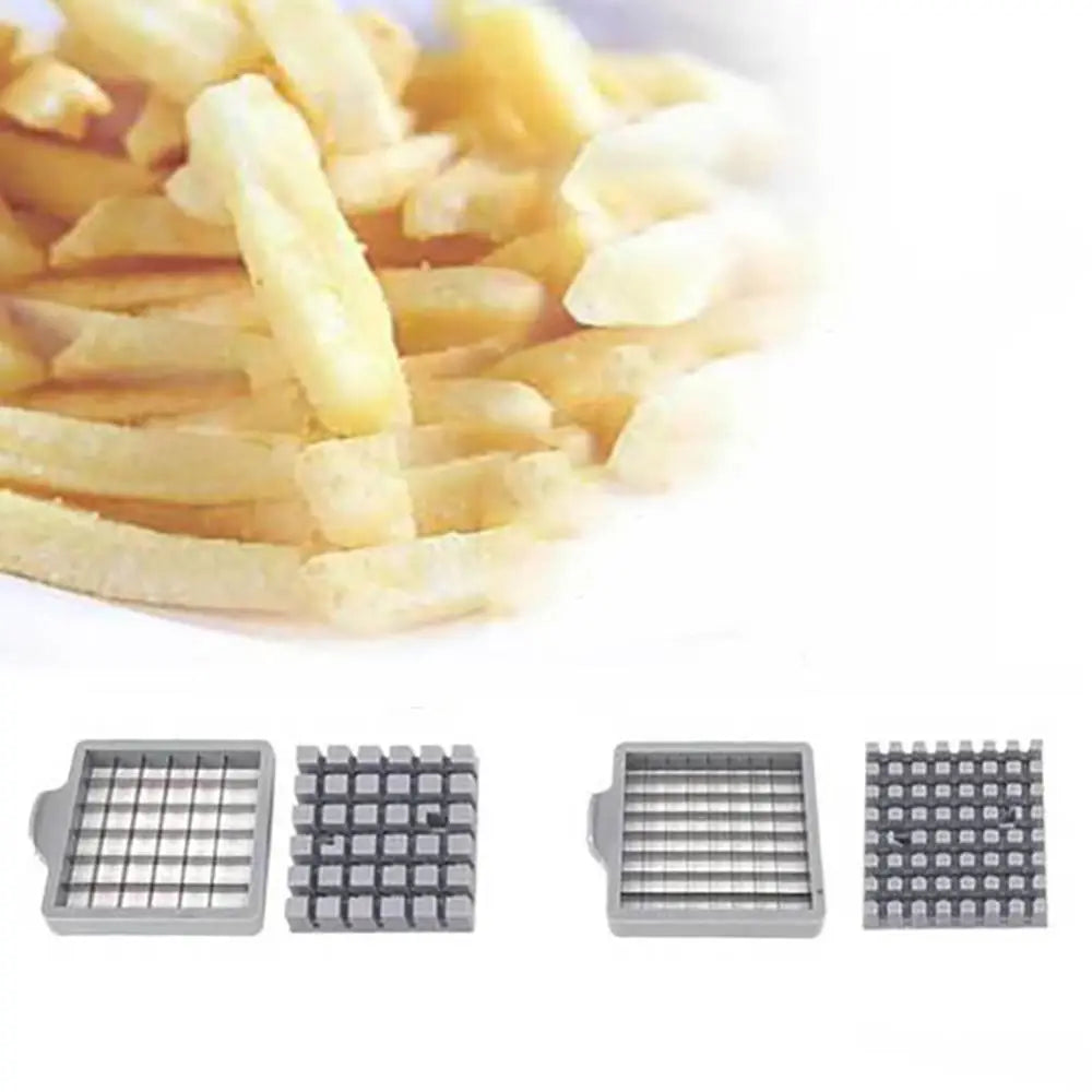 Stainless Steel Manual Potato Cutter Blade 36/64 Hole Square French Fries Slicer Blade Rust-proof Durable Vue