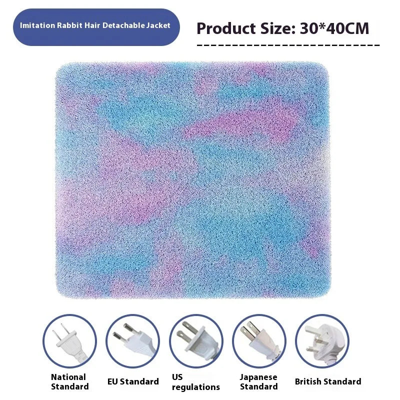 Pet Electric Blanket, Waterproof, bite-proof, Wear-Resistant, Adjustable Constant Temperature, US, European,cats and Dogs Pad Vue