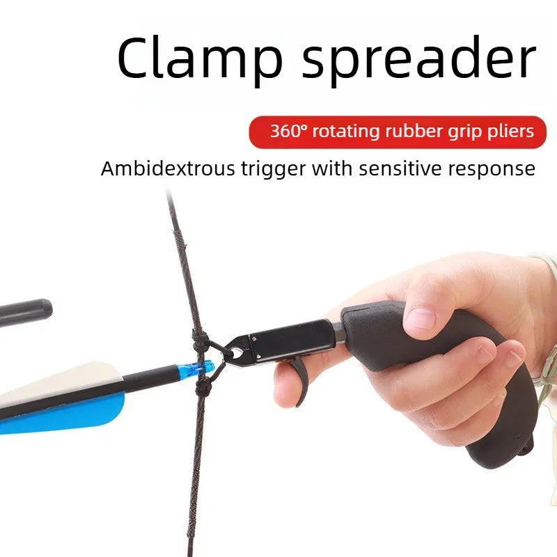 Bow and Arrow Composite Grip Spreader Alloy Head Rubber Handle Bow and Arrow Accessories Stable High Precision Shooting Sports Vue Default Title