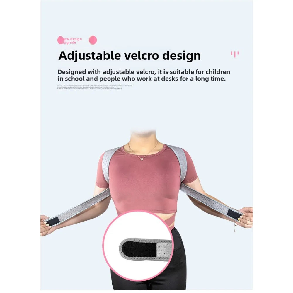 In Stock, Back Posture Correction Belt, Breathable and Adjustable, Available for Men and Women, Stretch Strap, Elastic Strap. Vue