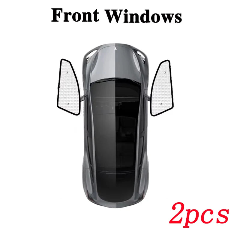 Car Windows Visor For Haval H9 Accessories MK2 2024 2025 2026 Sun Protection Windshield Sunshades Visors Cover Auto Accessories Vue Style B Side Front 2pcs