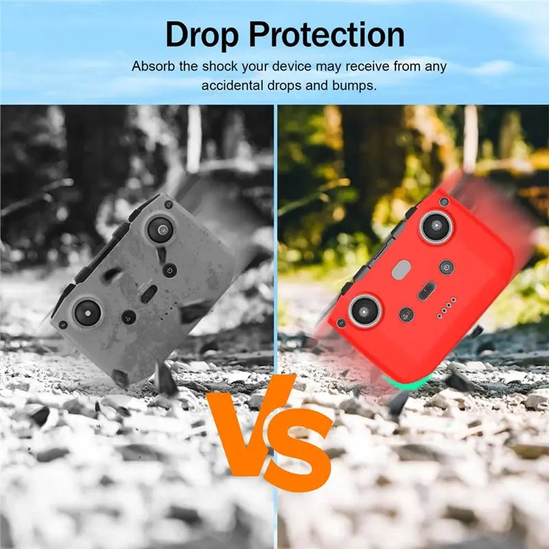Hot-For DJI RC-N1/N2/N3 Remote Controller Shockproof Silicone Case Anti-Drop Protective Cover For Mini NEO Accessories 1PC B Vue