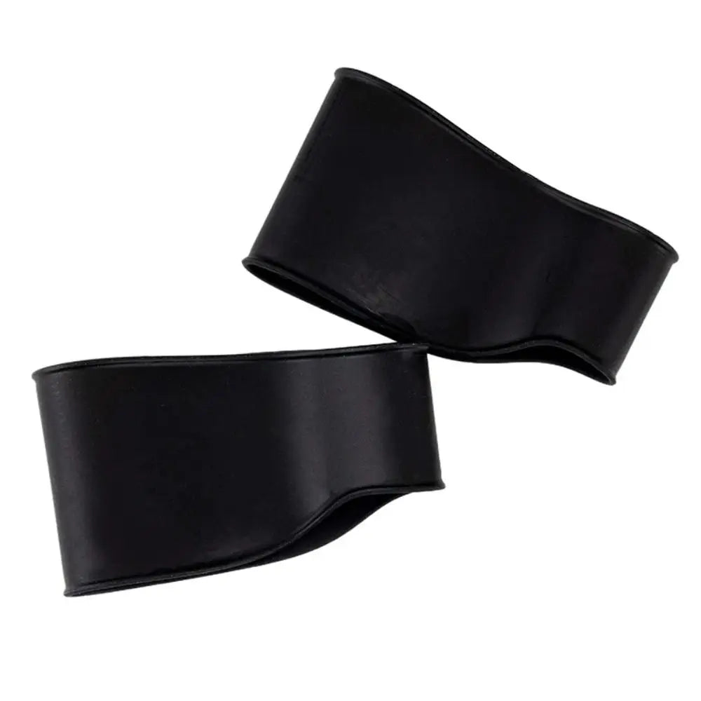 Silicone Soccer Lace Bands Football Training Fixed Cover Shoelaces Covers Grip Tape Elastic Football Cleat Cover Youth Adult Vue