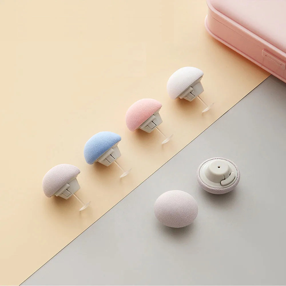 8PCS Mushroom Bed Sheet Quilt Clip Slip-resistant Clips Blanket Clip Clothes Pegs Covers Fastener Clip Holder Sheet Cover Holder Vue
