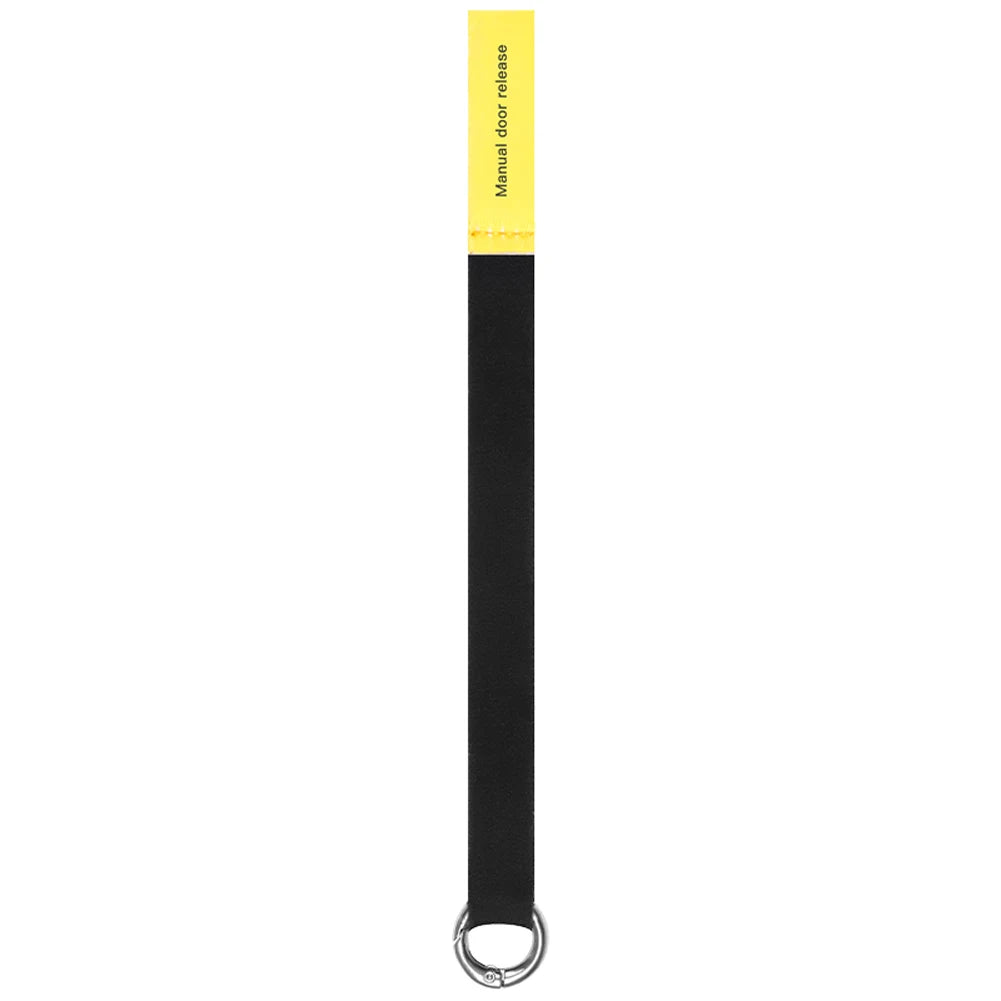 Manual Door Release Back Door Release Handle Rear Door Emergency Puller Extended Emergency Safety Pull Rope for Tesla Model Y Vue