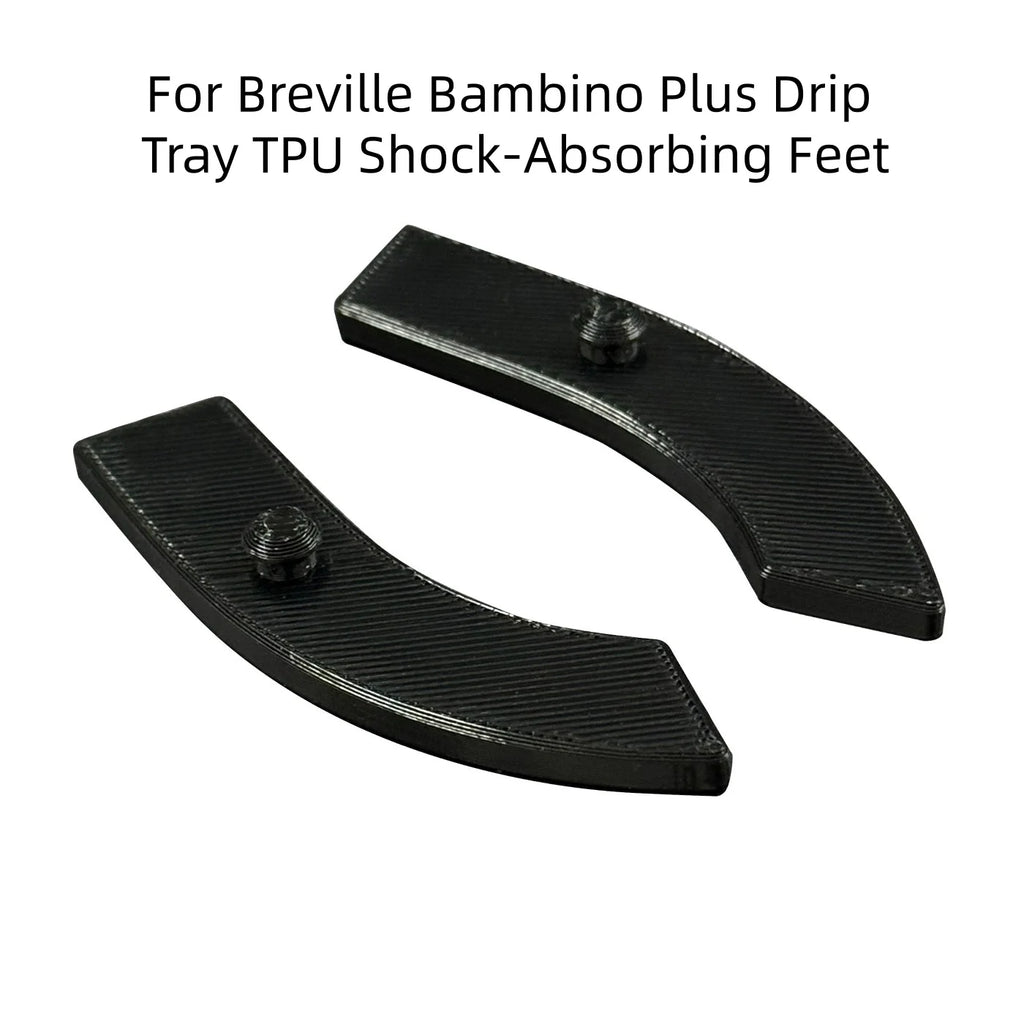 For Breville Bambino Plus Coffee Maker Drip Tray TPU Shock-Absorbing Feet (1 Pair) Vue Default Title
