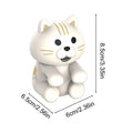 Cute Animal Clip On Mini Food Cooling Fan, 3 Speed Portable Mug Chiller Blower, Rechargeable USB Desk Fan for Kids Adults Vue B