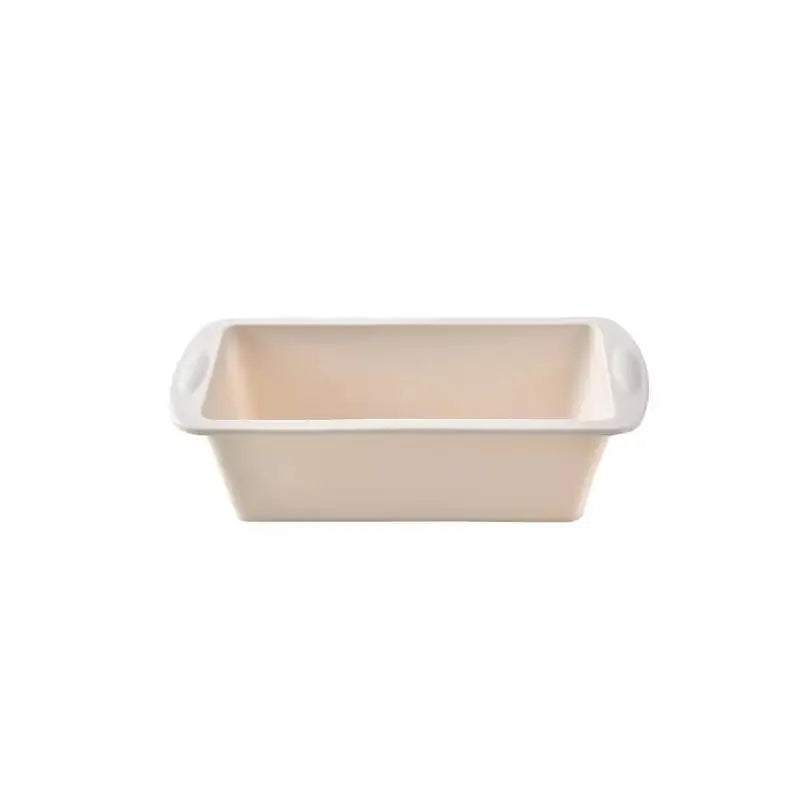 1 Rectangular Silicone Mold Candy Toast Mould Easter Bread DIY Vue White