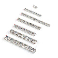 200pcs White Color Gold Bottom Setting Crystal Glass Rhinestones Sew on Stones for Needlework DIY Jewelry Accessories Vue NO2 3mm