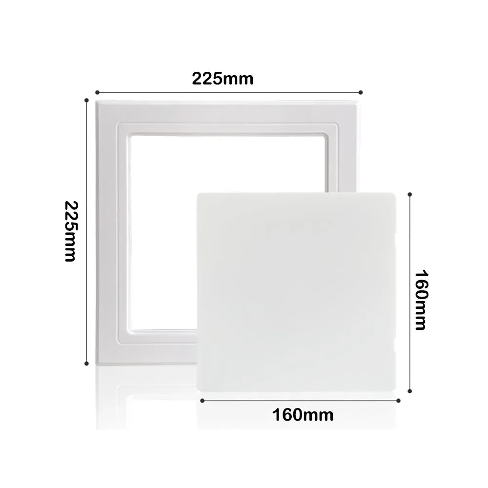 Self-adhesive Access Panel Inspection Hole ABS Doors Wall Ceiling Vue 160mmX160mm