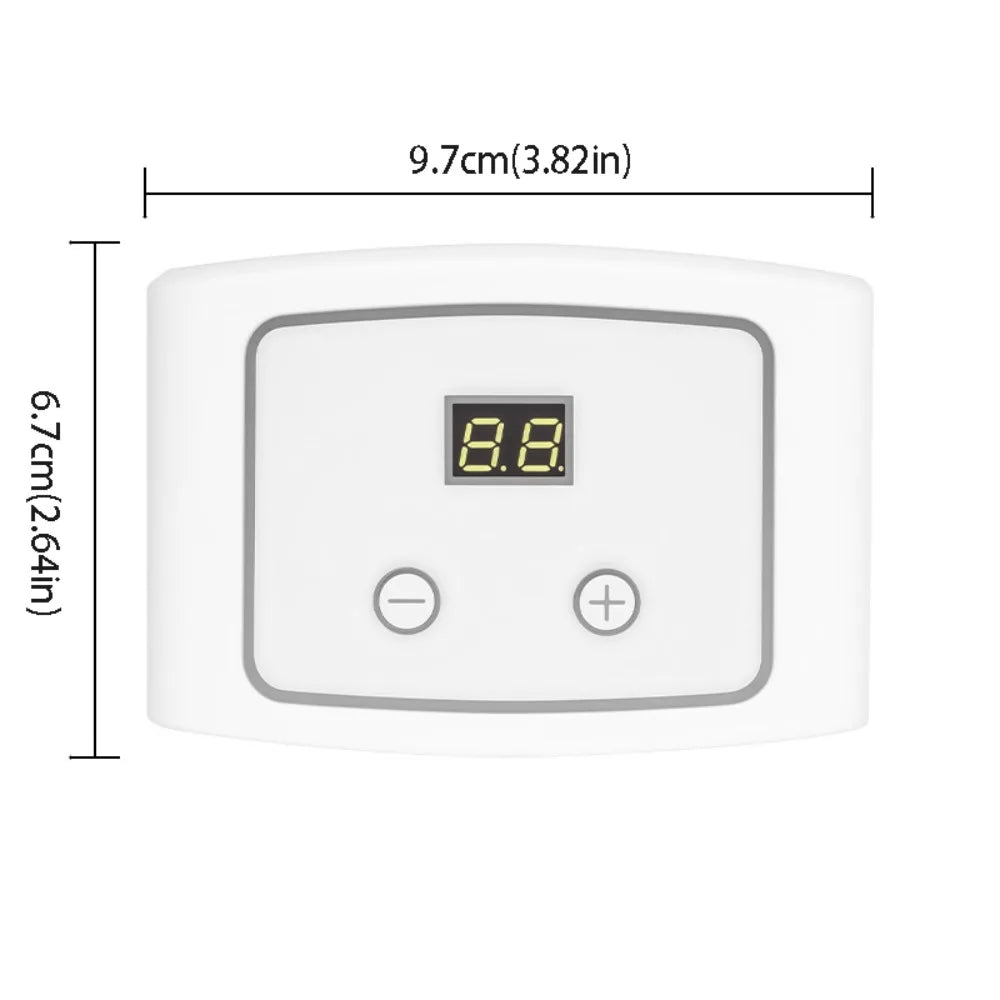 Humidity Sensing Automatic Watering Device 3 Protection Functions Adjustable Drip Head Smart Plant Waterer Vue White