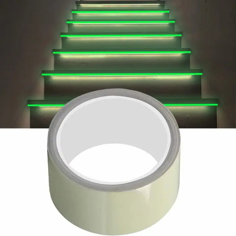 Glow in the Dark Safety Tape – Green Luminous Stage Tape Luminous Safety Tape Vue