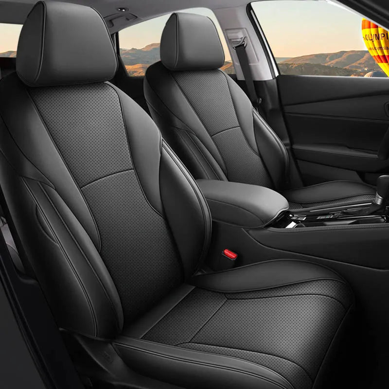 Custom Fit Car Seat Cover For Honda Accord 2023-202511th Generation Protective Accessories Styling Full Coverage -Leatherette Vue